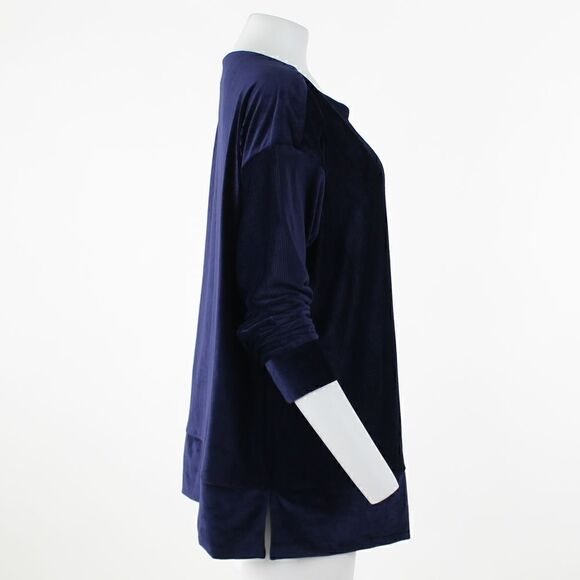 Jones New York  Stretch Cord Shoulder in Navy - Picture 5 of 5